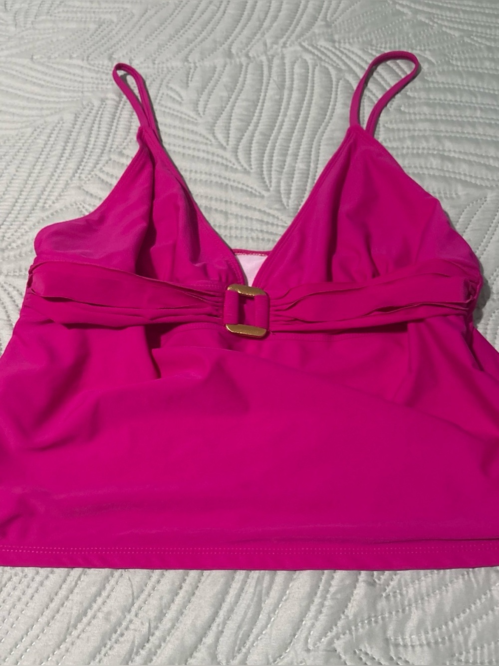 Catalina Tankini Top Raspberry Size XL